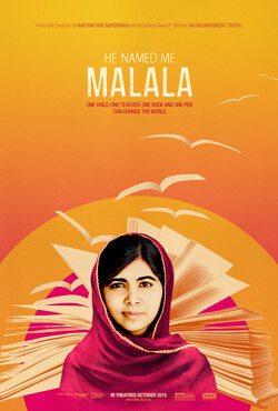 He Named Me Malala Film Poster